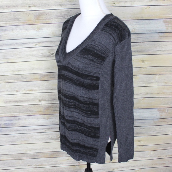 Label + Thread Merino Wool Striped Sweater - Picture 2 of 5